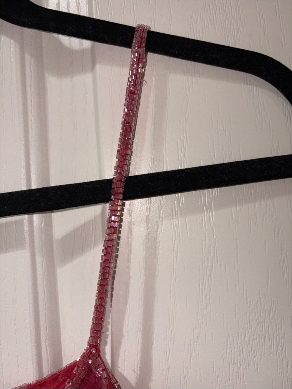 VINTAGE Emma Black Hot Pink Sequin Camisole - Picture 10 of 15